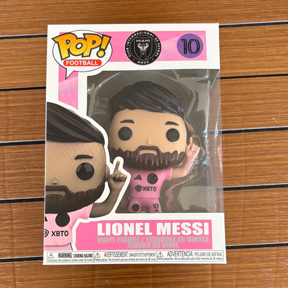 Messi Custom Figure Pink Edition – Do you know a fan? Perfect gift!!!🎁🎁